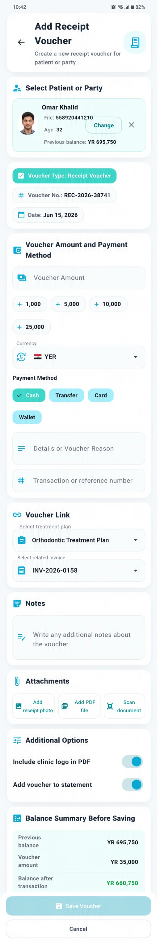 Dental Cam app screen 19